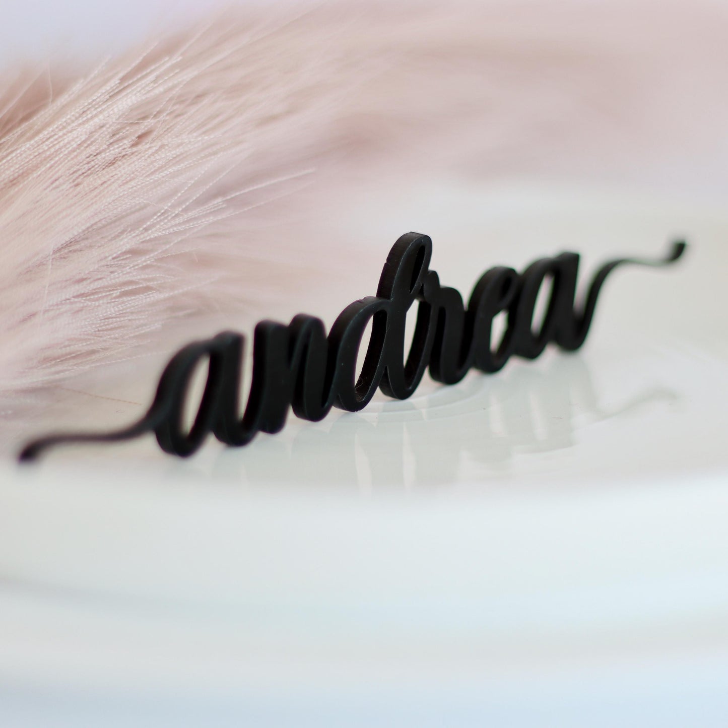 Custom Laser Cut Name Plate for Wedding, Personalized Acrylic Place Cards, Table Décor for Dinner Party, Wooden Place Tag