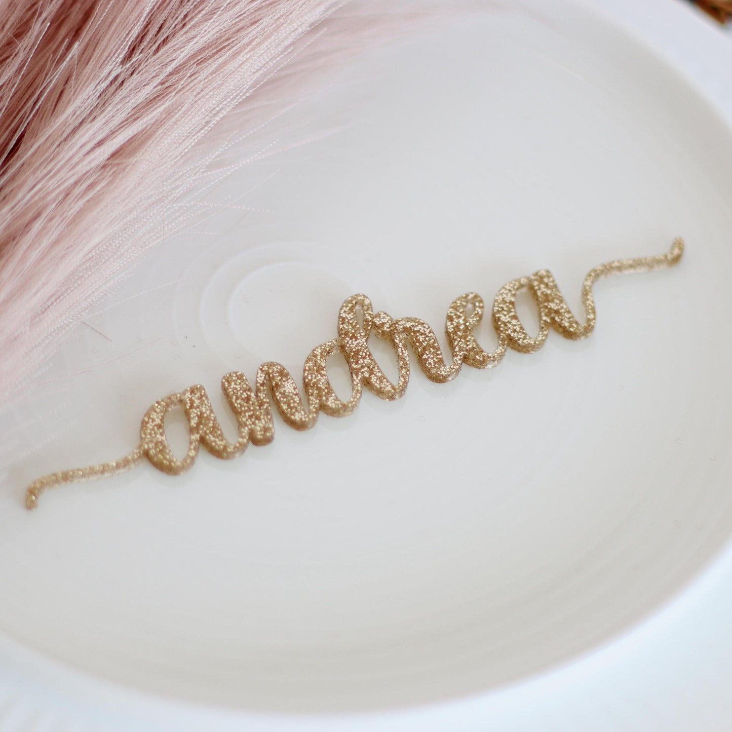 Custom Laser Cut Name Plate for Wedding, Personalized Acrylic Place Cards, Table Décor for Dinner Party, Wooden Place Tag