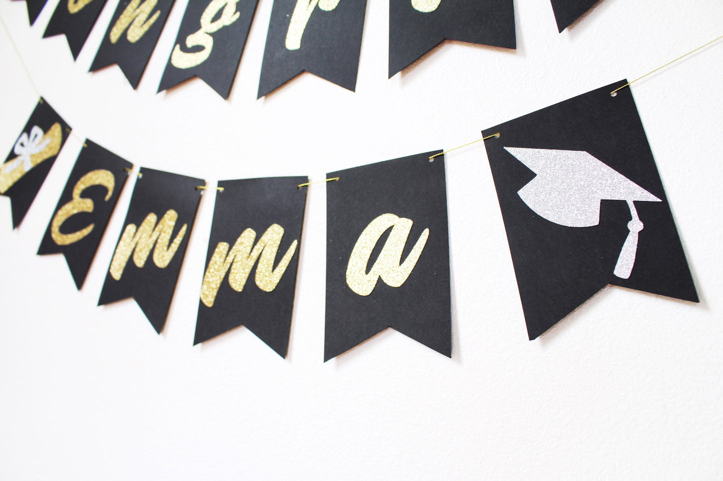 Class of 2025 Graduation Banner, Custom Grad Party Decor, Personalized Senior Year Banner, High School and College Graduation Decorations