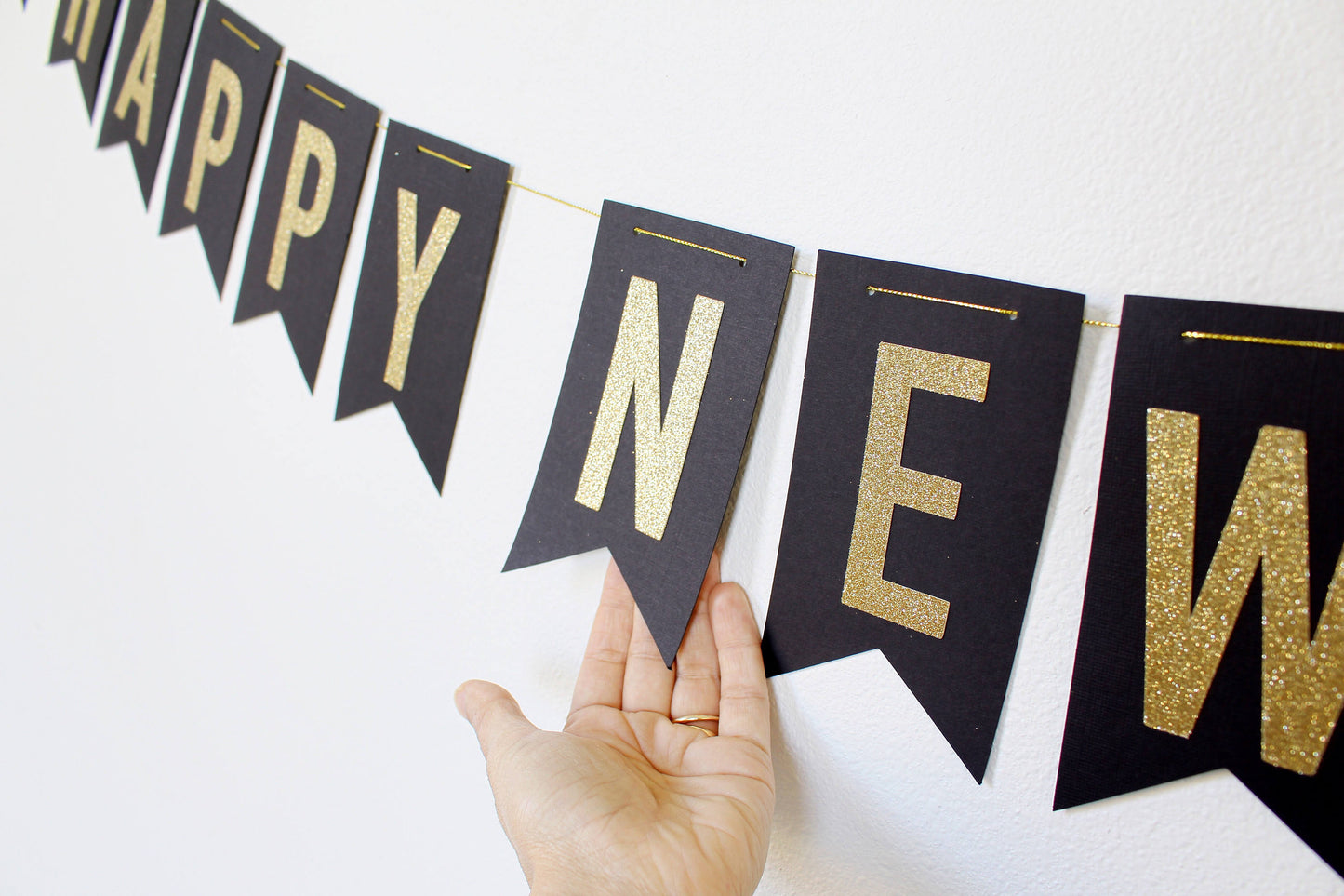 New Year Banner, New Years party Banner, Happy New Year Sign, New Years Eve Party Decorations, New Years Eve Decor