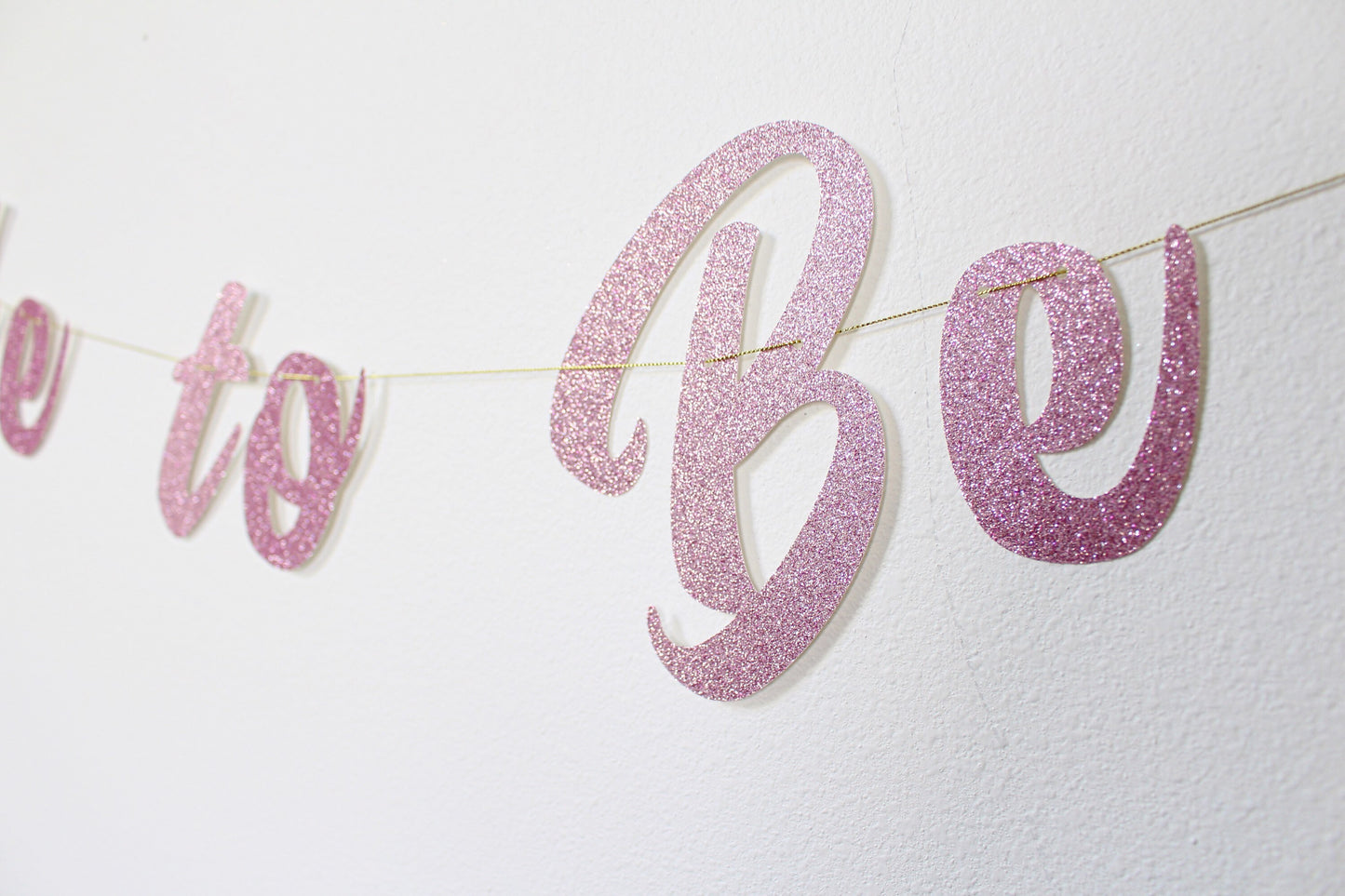 Bride To Be Banner- Bride To Be -Wedding Decorations - Bachelorette Party Decor- Bridal Shower Decor- Blush and Gold Wedding- Blush and Gold