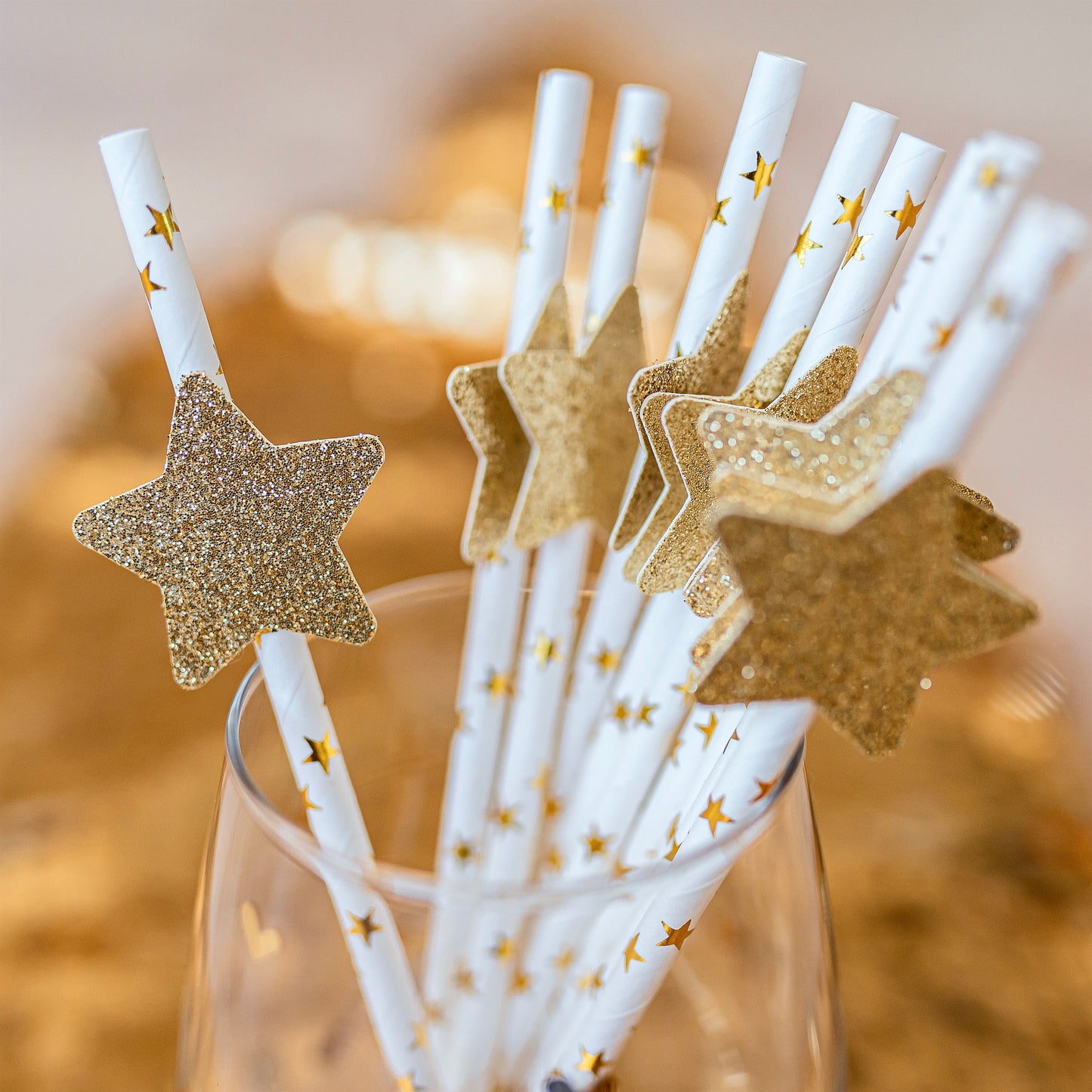Star Party Paper Straws, Twinkle Baby Shower Supplies, Celestial Themed Decorations, Star Party Decorations