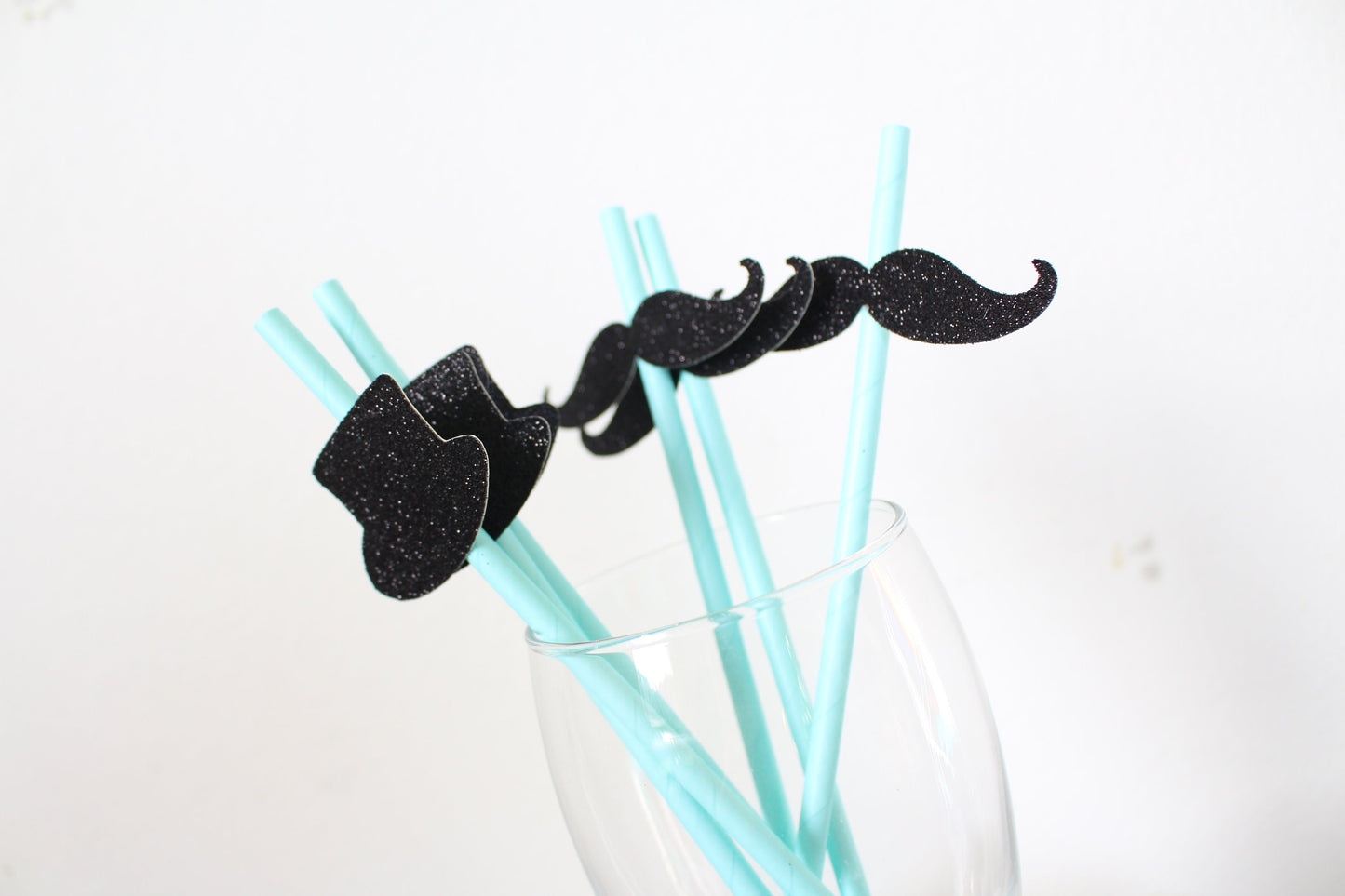 Little Man Party Straws - Little Man Party Decorations - Little Man Birthday - Little Man Baby Shower - Little Man - Mustache Party