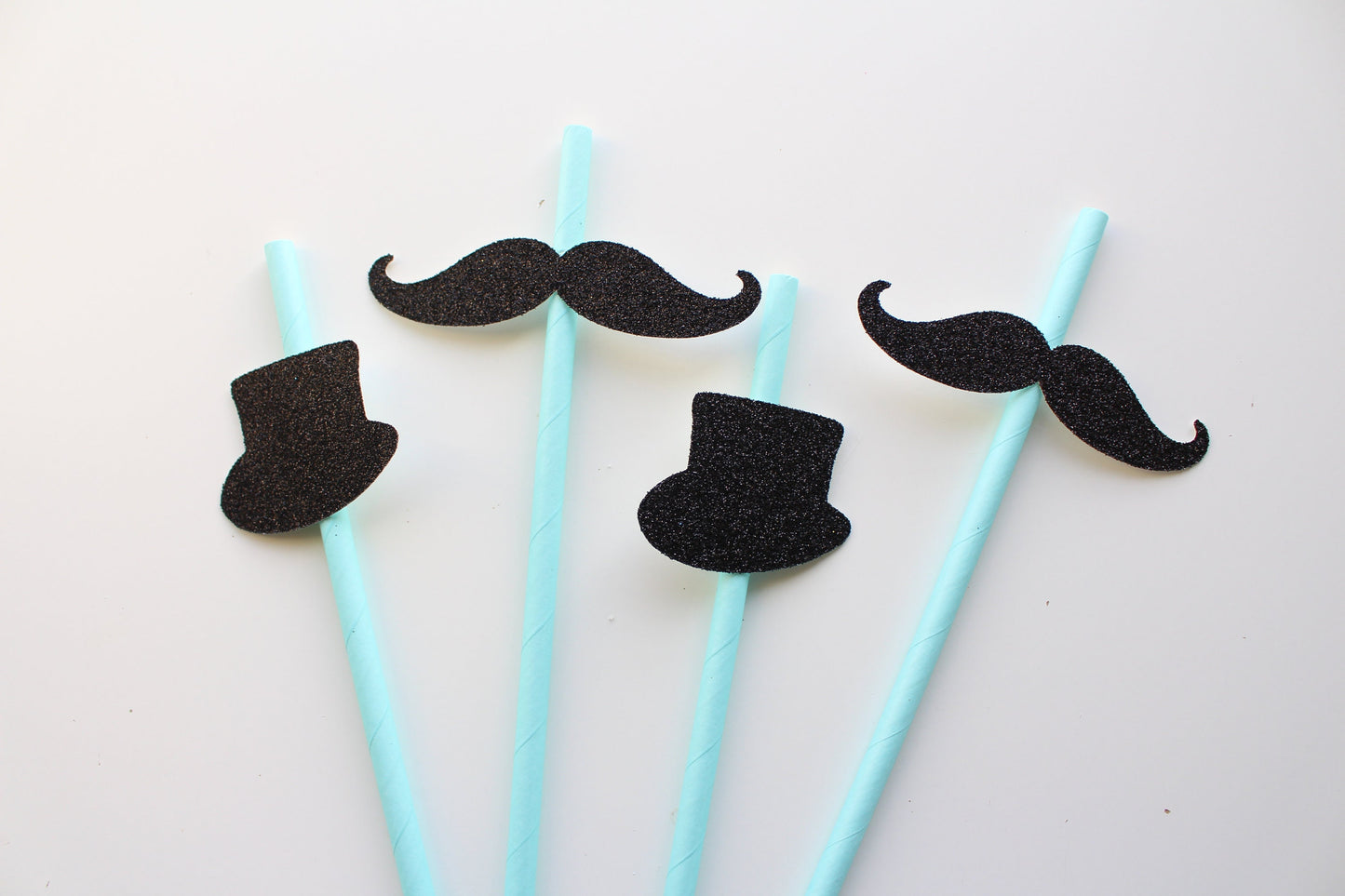 Little Man Party Straws - Little Man Party Decorations - Little Man Birthday - Little Man Baby Shower - Little Man - Mustache Party