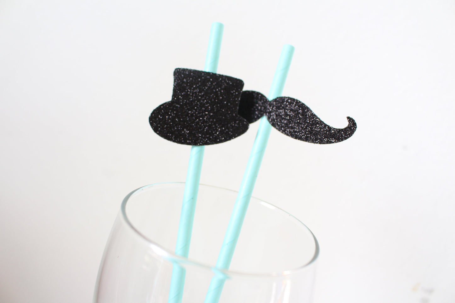 Little Man Party Straws - Little Man Party Decorations - Little Man Birthday - Little Man Baby Shower - Little Man - Mustache Party