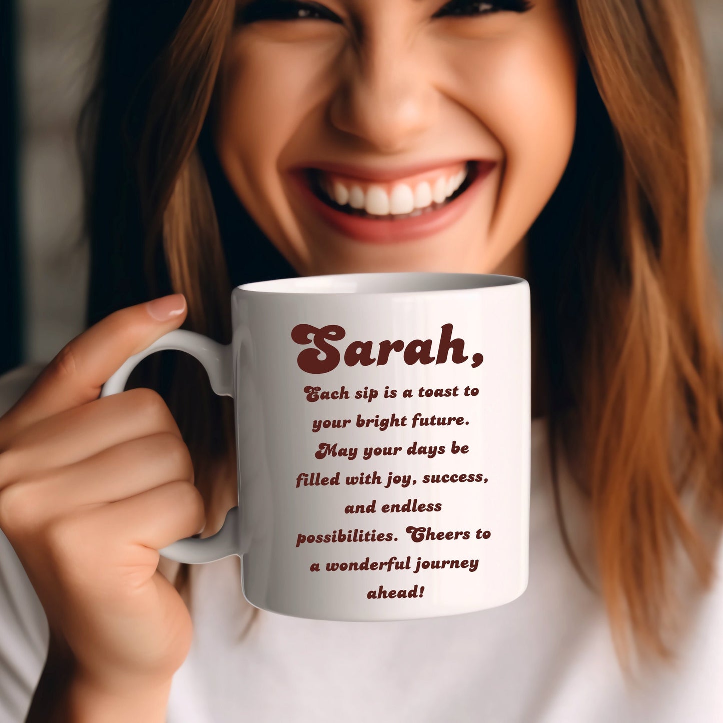 2024 Graduation Gift - Customizable Coffee Mug for High School & College Grads, Thoughtful Senior Gift from Mom, Personalized Grad Keepsake