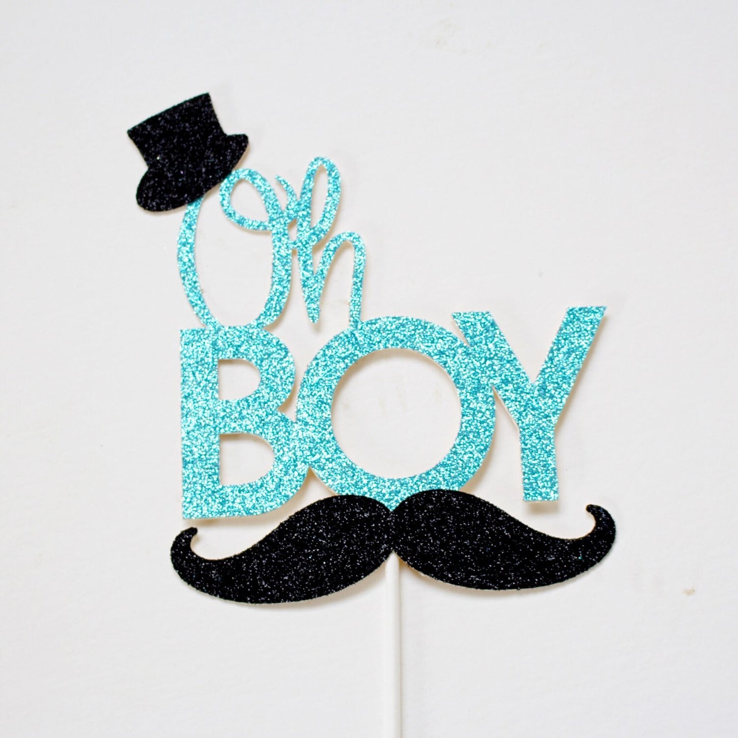 Oh Boy Cake Topper, Little Man Cake Topper, Little Man Baby Shower, Mustache Cake Topper, It's a Boy Cake Topper